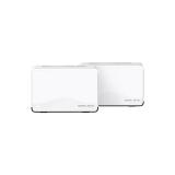 Mercusys - HALO H27BE Doble banda (2,4 GHz / 5 GHz) Wi-Fi 6 (802.11ax) Blanco 3 Interno - HALO H27BE(2-PACK)