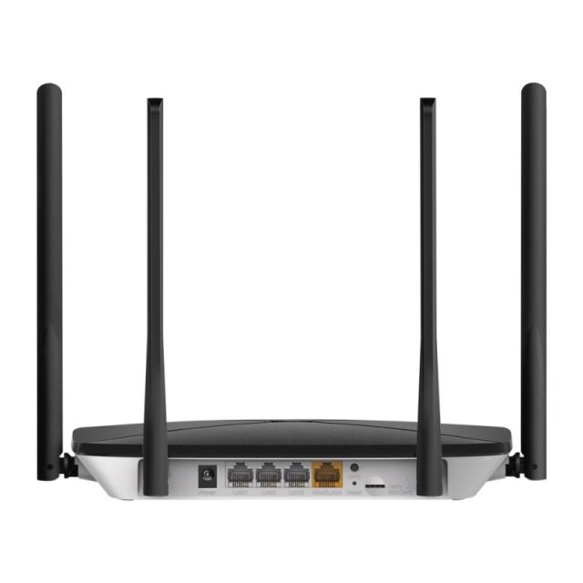 Mercusys - MB115-4G router inalámbrico Ethernet rápido Banda única (2,4 GHz) Negro