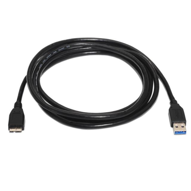 AISENS - A105-0044 cable USB USB 3.2 Gen 1 (3.1 Gen 1) 2 m USB A Micro-USB B Negro