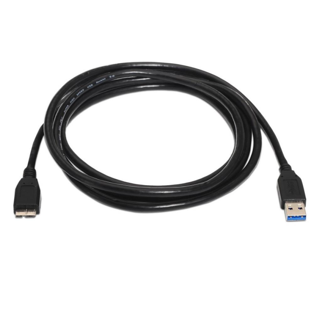 AISENS - A105-0044 cable USB USB 3.2 Gen 1 (3.1 Gen 1) 2 m USB A Micro-USB B Negro