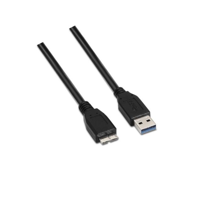 AISENS - A105-0044 cable USB USB 3.2 Gen 1 (3.1 Gen 1) 2 m USB A Micro-USB B Negro
