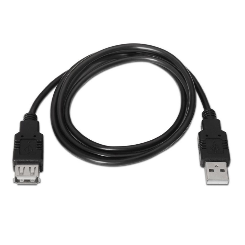 AISENS - A101-0015 cable USB USB 2.0 1 m USB A Negro
