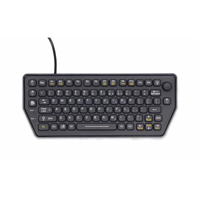 Gamber-Johnson - 7300-0171 teclado Hogar USB Negro