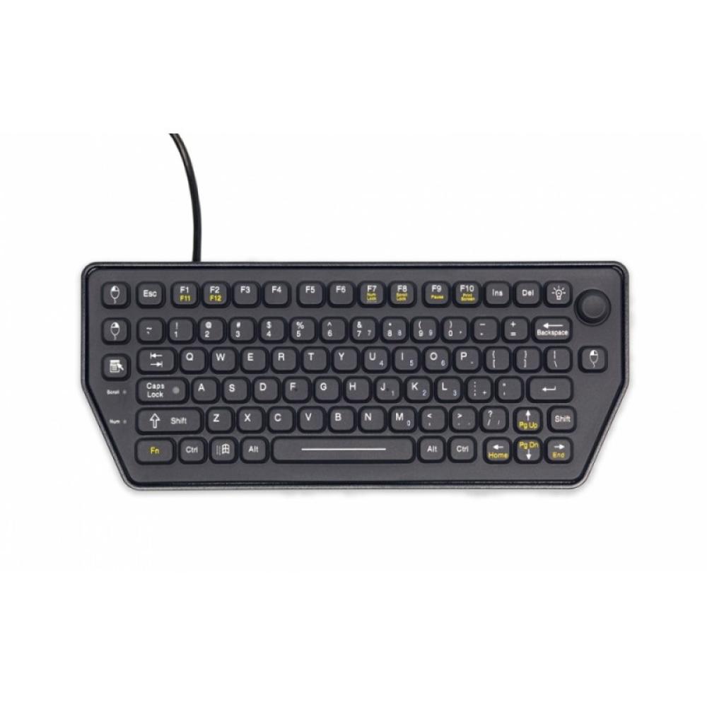 Gamber-Johnson - 7300-0171 teclado Hogar USB Negro
