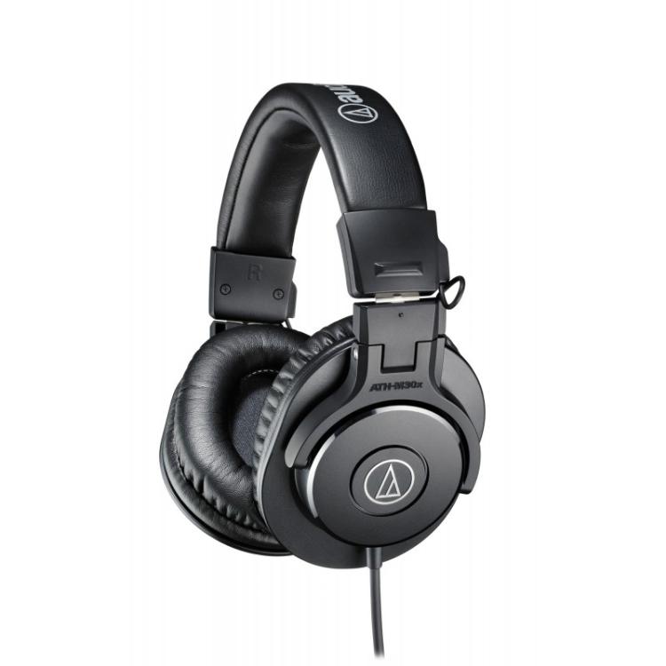 Audio-Technica - ATH-M30X auricular y casco Auriculares Alámbrico Diadema Música Negro