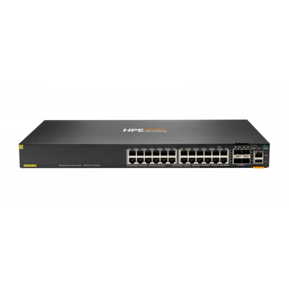 HPE - Aruba Networking CX 6200F 24G Class-4 PoE 4SFP+ 370W Switch