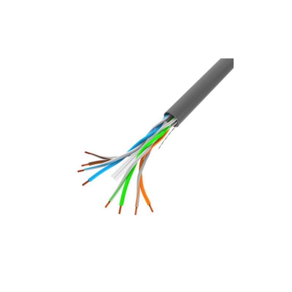 Lanberg - LCU6-10CC-0100-S cable de red Gris 100 m U/UTP (UTP)