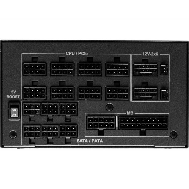 Asrock - Phantom Gaming PG-1600G unidad de fuente de alimentación 1600 W 20+4 pin ATX ATX Negro