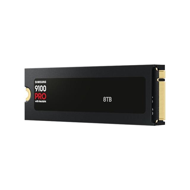 Samsung - 9100 PRO 8 TB M.2 PCI Express 5.0 NVMe V-NAND TLC