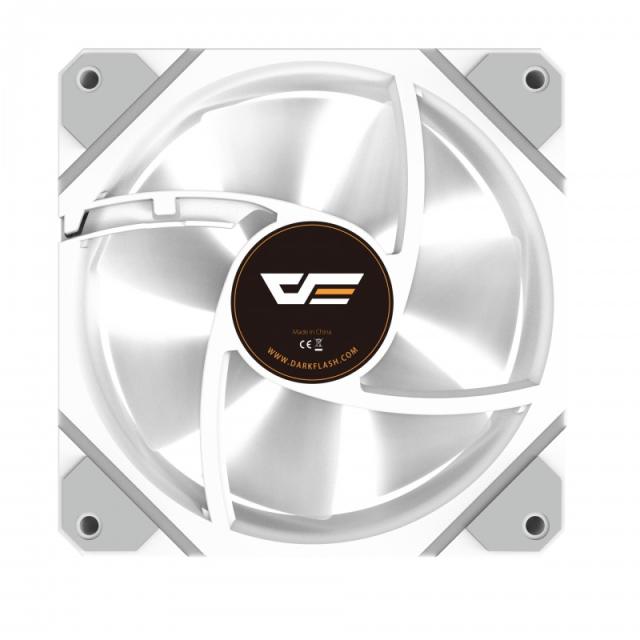 darkFlash - DF-DM12 PRO-W-ES1 sistema de refrigeración para ordenador Carcasa del ordenador Refrigerador de aire