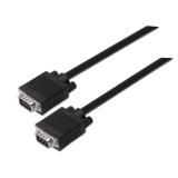 AISENS - A113-0069 cable VGA 3 m VGA (D-Sub) Negro