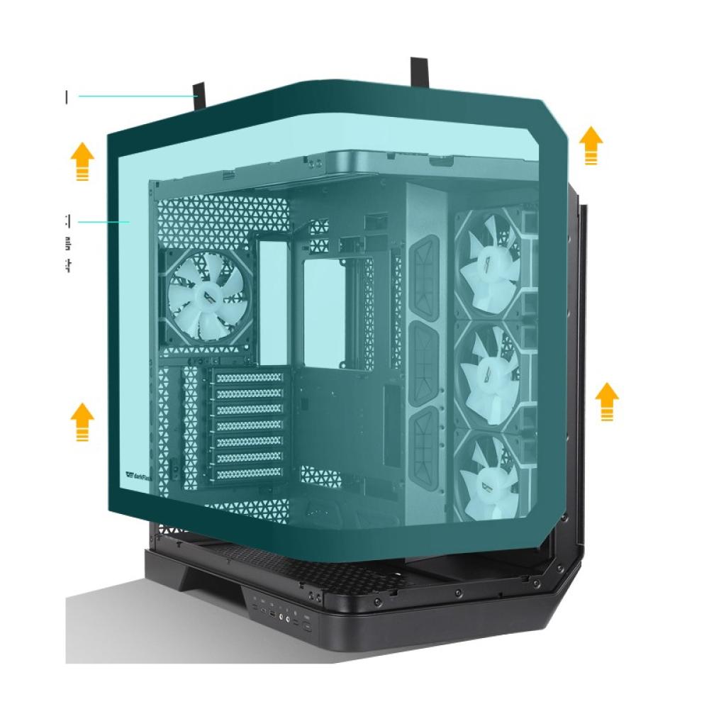 darkFlash - DC-DY570-B-ES1 carcasa de ordenador Full Tower Negro