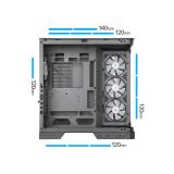 darkFlash - DC-DY570-B-ES1 carcasa de ordenador Full Tower Negro