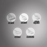 Tacens - RADIX VII AG 700, Fuente Alimentación Full Modular 700W ATX, 10 Años Garantía, 80Plus Silver, +87% Eficiencia, Ventilad