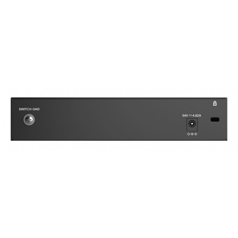 D-Link - DMS-108P/E switch No administrado 2.5G Ethernet (100/1000/2500) Energía sobre Ethernet (PoE) Negro
