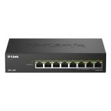 D-Link - DMS-108P/E switch No administrado 2.5G Ethernet (100/1000/2500) Energía sobre Ethernet (PoE) Negro