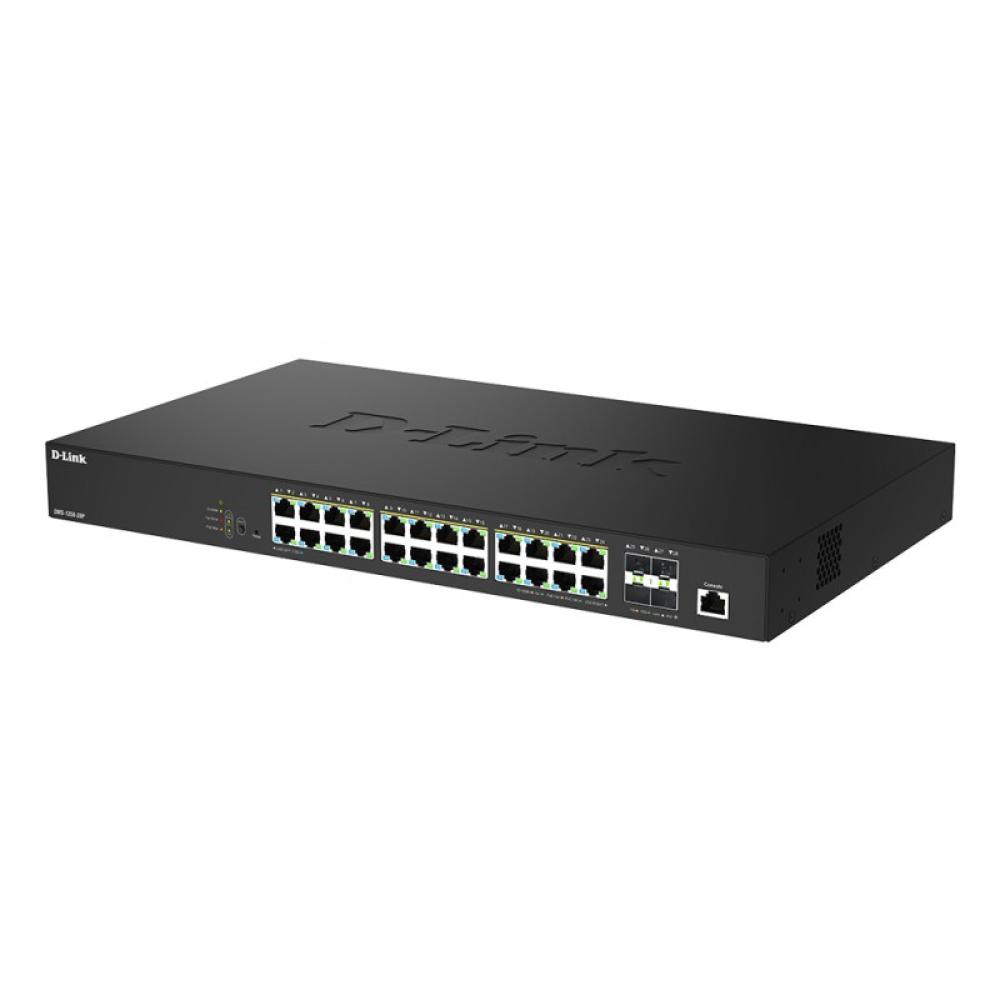 D-Link - DMS-1250-28P/E switch Gestionado L2 2.5G Ethernet (100/1000/2500) Energía sobre Ethernet (PoE) Negro