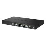 D-Link - DMS-1250-28P/E switch Gestionado L2 2.5G Ethernet (100/1000/2500) Energía sobre Ethernet (PoE) Negro