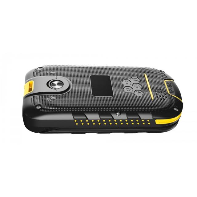 HAMMER - BOW LTE teléfono móvil 6,1 cm (2.4") Negro, Amarillo Teléfono resistente