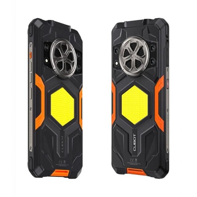 Cubot - KK Power 5 17,5 cm (6.88") SIM doble Android 15 4G USB Tipo C 6 GB 128 GB 15300 mAh Negro, Naranja