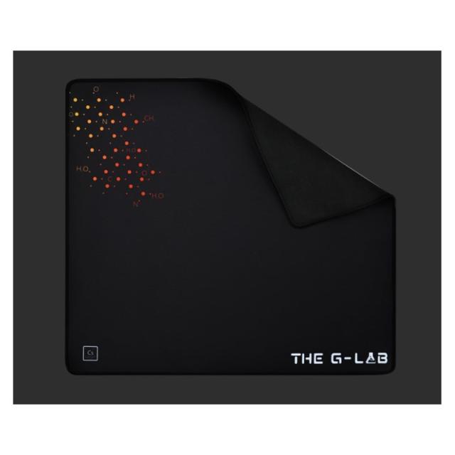The G-Lab - PAD CAESIUM Alfombrilla de ratón para juegos Negro, Multicolor
