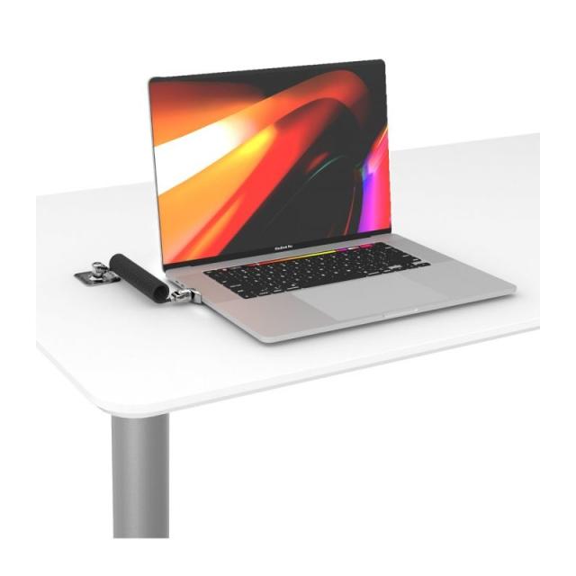 Compulocks - Dual Head Coiled Cable Keyed Lock cable antirrobo Negro