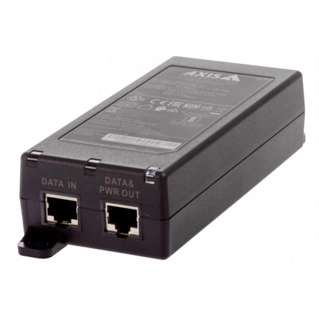 Axis - 02208-001 adaptador e inyector de PoE Ethernet rápido, Gigabit Ethernet 56 V
