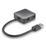 NGS - IHUB 3.0 TINY USB 3.2 Gen 1 (3.1 Gen 1) Type-A 5000 Mbit/s Negro