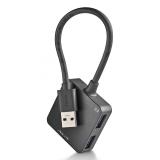 NGS - IHUB 3.0 TINY USB 3.2 Gen 1 (3.1 Gen 1) Type-A 5000 Mbit/s Negro