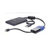 StarTech.com - Adaptador Crash Cart USB a VGA/ Mini DisplayPort para Portátil - Consola KVM de Portátil - Transferencia de Fiche