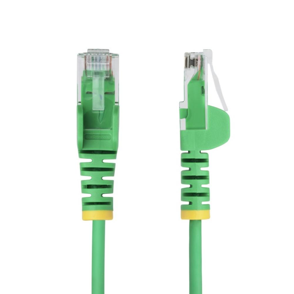 StarTech.com - Cable de Red Ethernet CAT6 Delgado sin Enganches Verde de 3m - Cable RJ45 Snagless Slim 28AWG - Alambre de Cobre
