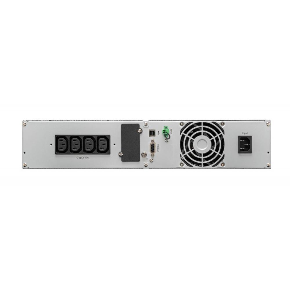 Eaton - 9E1000IR sistema de alimentación ininterrumpida (UPS) Doble conversión (en línea) 1 kVA 900 W 4 salidas AC