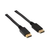 AISENS - A124-0129 cable DisplayPort 2 m Negro