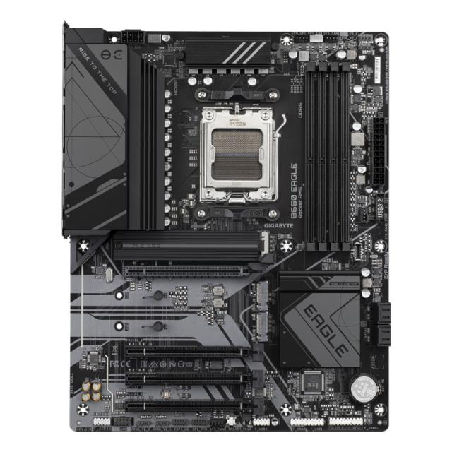 GIGABYTE - B650 EAGLE Placa base - AMD Ryzen serie 9000, VRM de 12+2+2 fases, hasta 7600 MHz DDR5 (OC), 1xPCIe 5.0 + 2xPCIe 4.0