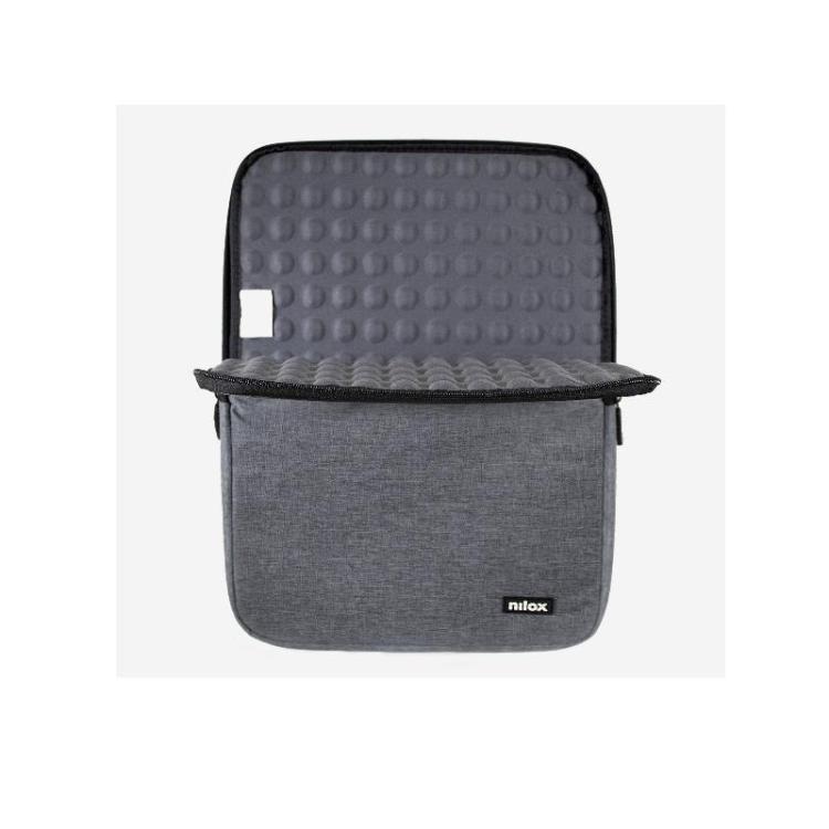 Nilox - SLEEVE 17.3 GRIS 43,9 cm (17.3") Funda