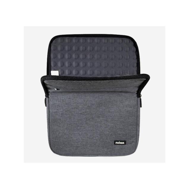 Nilox - SLEEVE 17.3 GRIS 43,9 cm (17.3") Funda