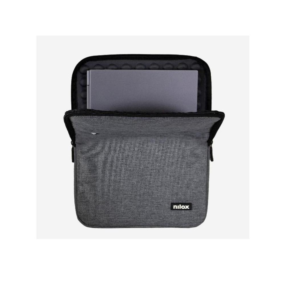 Nilox - SLEEVE 17.3 GRIS 43,9 cm (17.3") Funda