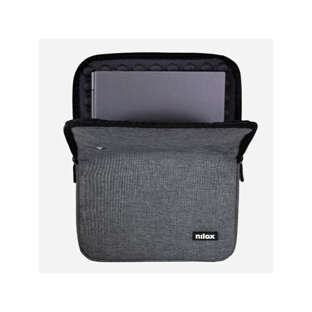 Nilox - SLEEVE 15.6 GRIS 39,6 cm (15.6") Funda