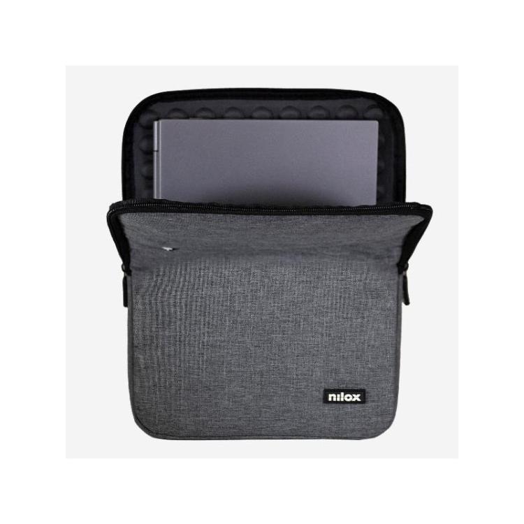 Nilox - SLEEVE 15.6 GRIS 39,6 cm (15.6") Funda