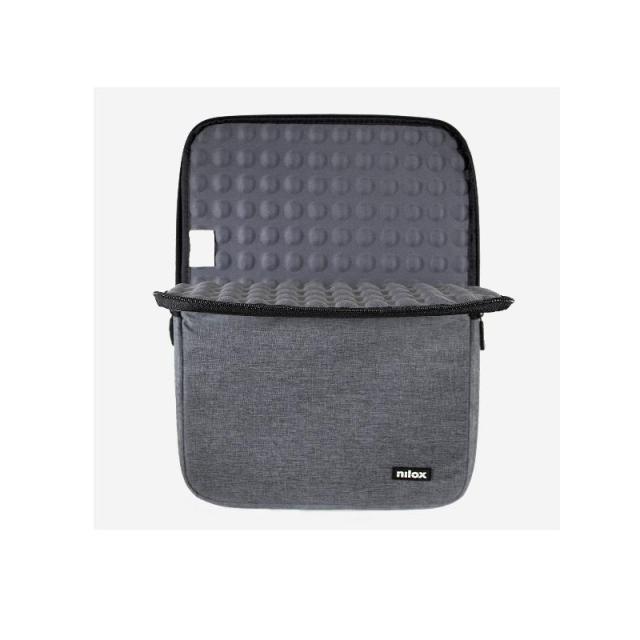 Nilox - SLEEVE 15.6 GRIS 39,6 cm (15.6") Funda