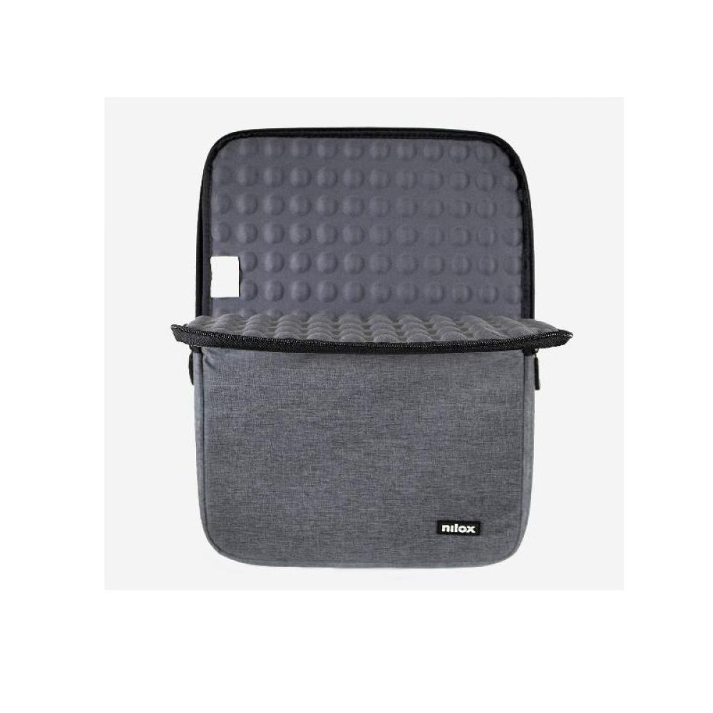 Nilox - SLEEVE 15.6 GRIS 39,6 cm (15.6") Funda