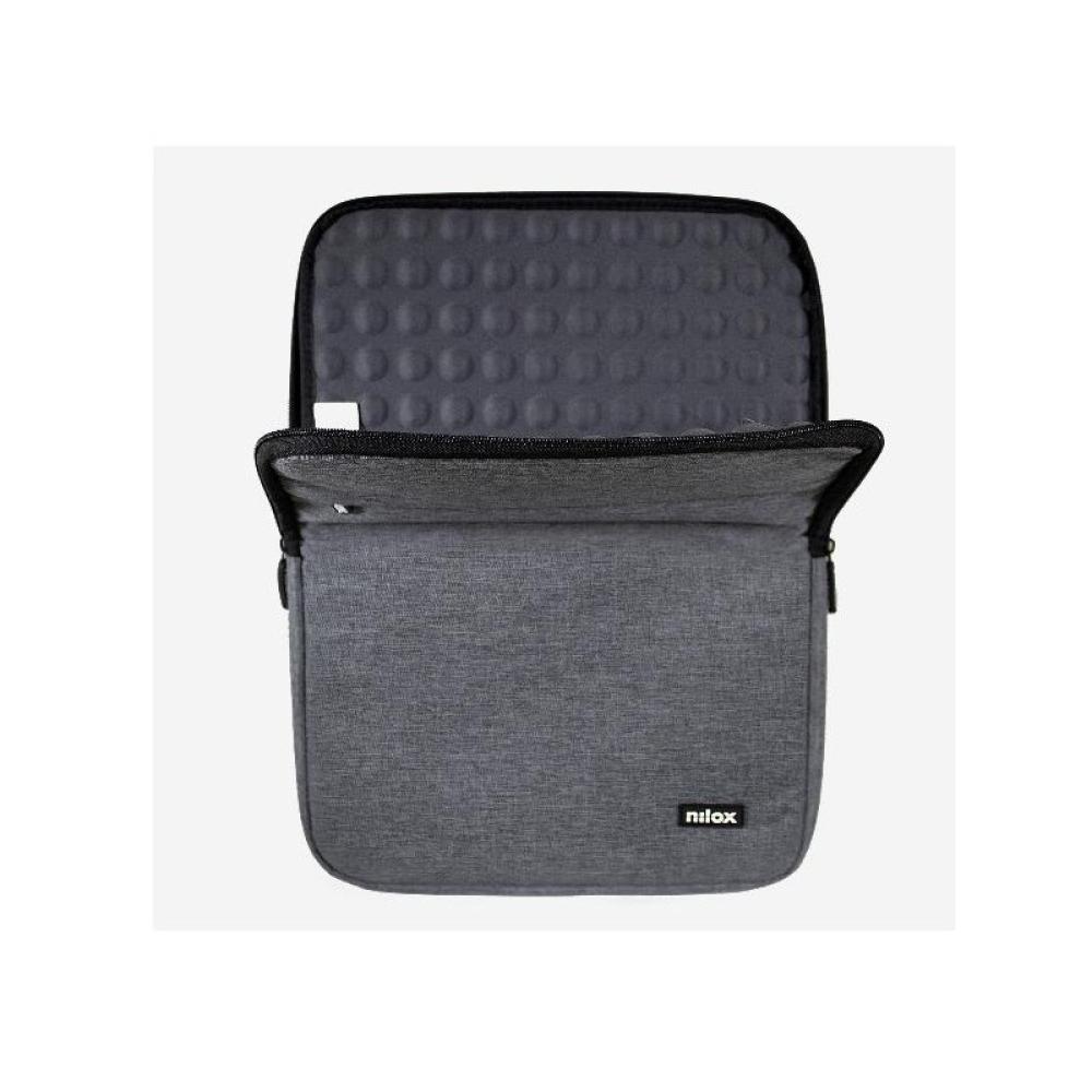 Nilox - SLEEVE 14.1 GRIS 35,8 cm (14.1") Funda