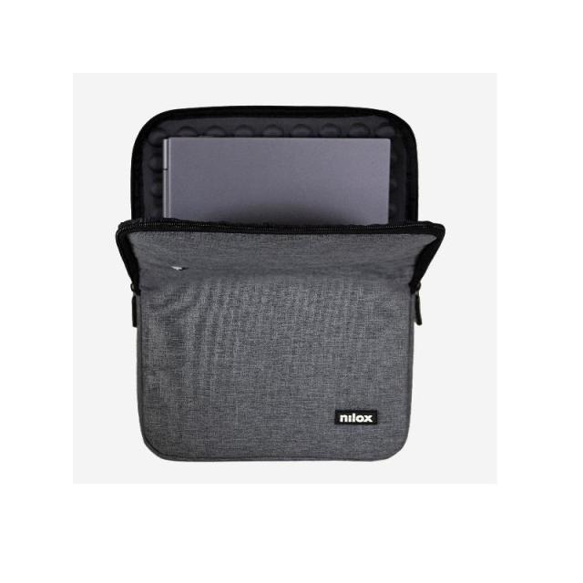 Nilox - SLEEVE 14.1 GRIS 35,8 cm (14.1") Funda
