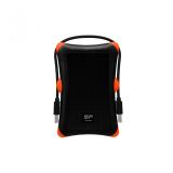 Silicon Power - Armor A30 Carcasa de disco duro/SSD Negro, Naranja