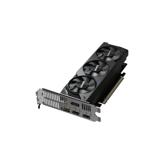 GIGABYTE - GeForce RTX 5050 OC Low Profile 8G Tarjeta Gráfica - 8GB GDDR6, 128bit, PCI-E 5.0, 2587MHz Frecuencia del núcleo, 2 x