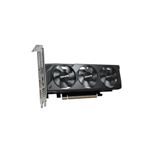 GIGABYTE - GeForce RTX 5050 OC Low Profile 8G Tarjeta Gráfica - 8GB GDDR6, 128bit, PCI-E 5.0, 2587MHz Frecuencia del núcleo, 2 x