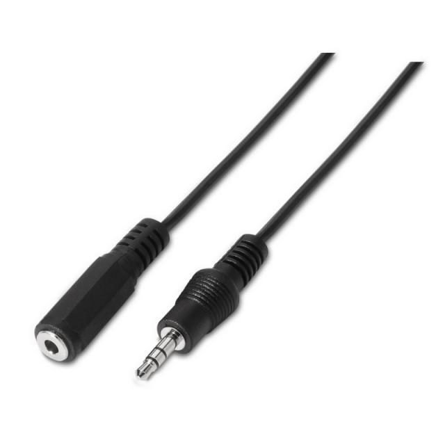 AISENS - A128-0145 cable de audio 1,5 m 3,5mm Negro
