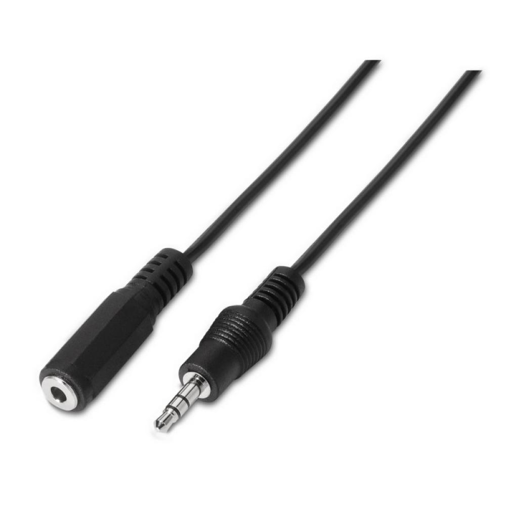 AISENS - A128-0145 cable de audio 1,5 m 3,5mm Negro