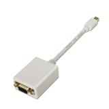 AISENS - A125-0136 adaptador de cable de vídeo 0,15 m Mini DisplayPort VGA Blanco
