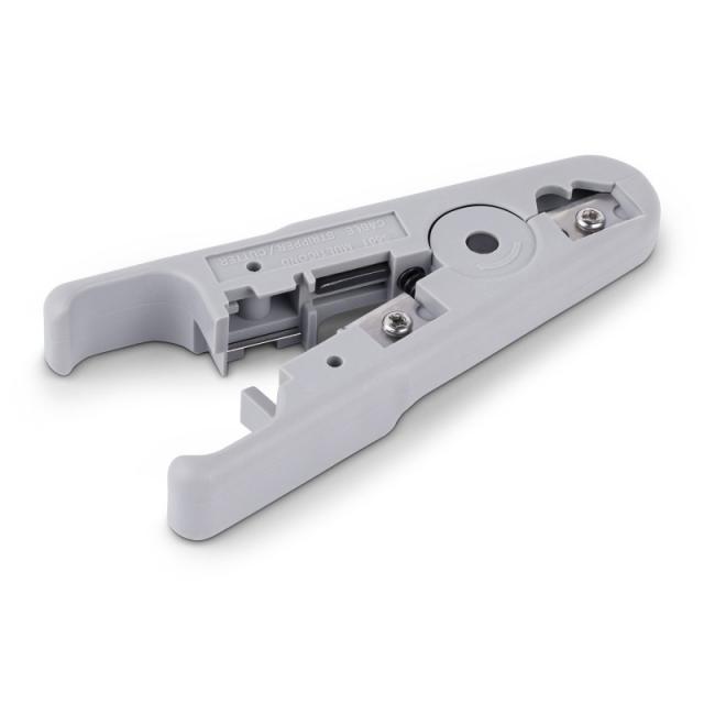 StarTech.com - Pelacables y Cortador de Cables de Red - Pelacables Profesional para Cables Coaxiales/UTP/FTP/STP - Herramienta P